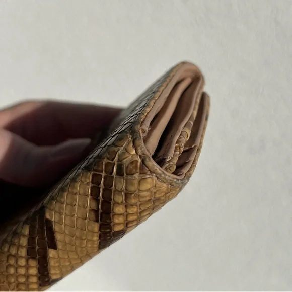 Prada Real Snake Skin Wallet Exotic Leather - Picture 8 of 15
